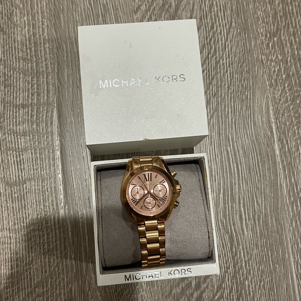 Michael Kors Rose Gold Watch